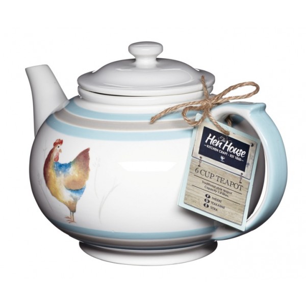 Hen House Ceramic 6 Cup Teapot